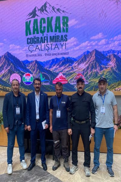 Araç Rafet Vergili MYO Akademisyenimiz  Kaçkar Dağları Coğrafi Miras Çalıştayı’na Katıldı