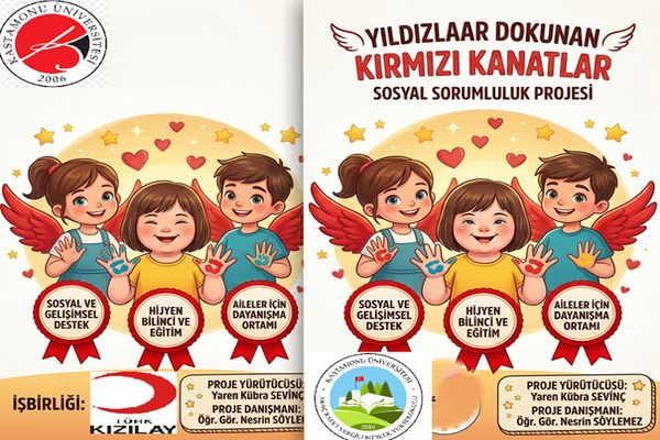 Yıldızlara Dokunan Kırmızı Kanatlar” Sosyal Sorumluluk Projesi Başarıyla Tamamlandı