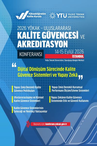 2026 YÖKAK Uluslararası Kalite Güvencesi ve Akreditasyon Konferansı